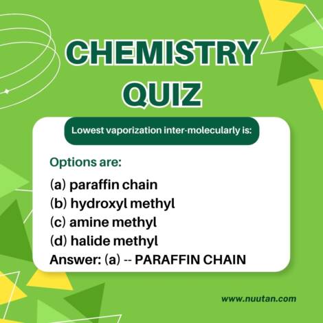 Chemistry Quiz: Intensive Chemistry MCQ Questions for Global Students