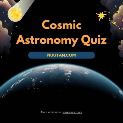 Cosmic Astronomy Quiz Image for Students